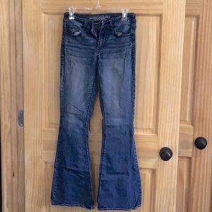 American Eagle hi-rise artist super stretch jeans